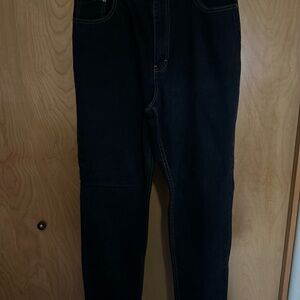 Calvin Klein Jeans Women's Straight Leg Black